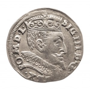 Polska, Zygmunt III Waza (1587-1632), trojak 1595, Wilno