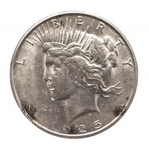 Stany Zjednoczone Ameryki (USA), 1 Peace dolar 1925 S, San Francisco