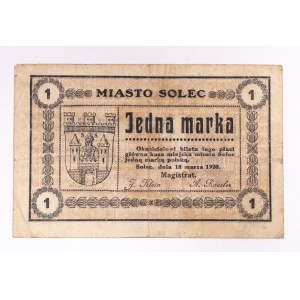 Solec Kujawski - City Magistrate, voucher 1 mark 18.03.1920