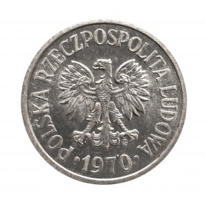 Polska, PRL (1944-1989), 20 groszy 1970, Warszawa.