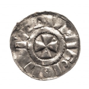 Niemcy, Saksonia, denar krzyżowy X / XI w.