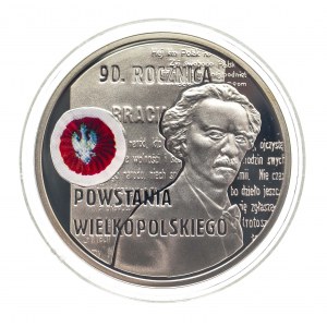 Polska, Rzeczpospolita od 1989 roku, 10 złotych 2008, 90 Rocznica Powstania Wielkopolskiego