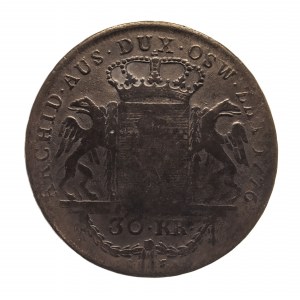 Polska, Zabór austriacki - monety oświęcimsko-zatorskie - Maria Teresa (1740-1780), 30 krajcarów (dwuzłotówka) 1776, Wiedeń