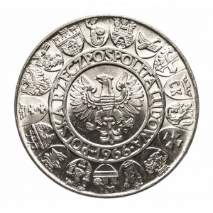 Polen, Volksrepublik Polen (1944-1989), 100 Zloty 1966, Mieszko und Dąbrówka (1)