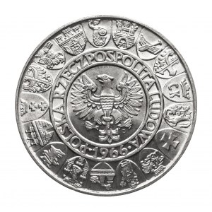 Polen, Volksrepublik Polen (1944-1989), 100 Zloty 1966, Mieszko und Dąbrówka (2)