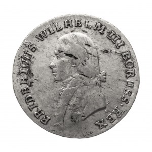 Sliezsko pod pruskou vládou, Fridrich Viliam III (1797-1840), 4 grosze 1808 G, Klodzko (1)