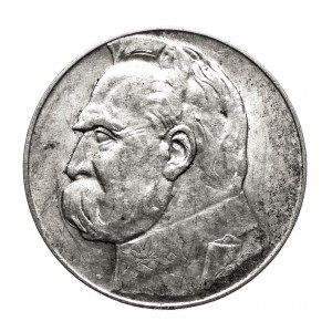 Polen,, Zweite Republik (1918-1939), 10 Zloty 1935 Piłsudski, Warschau