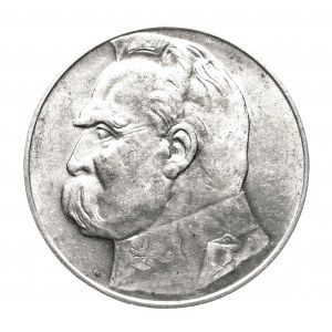 Polsko, Druhá republika (1918-1939), 10 zlotých 1936 Piłsudski, Varšava