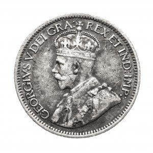 Kanada, George V (1911 - 1936), 10 centů 1916, Ottawa