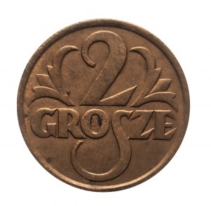 Poland, Second Republic (1918-1939), 2 groszy 1928, Warsaw