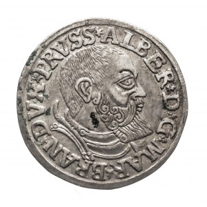 Kniežacie Prusko, Albert Hohenzollern (1525-1568), trojak 1540, Königsberg - PRVSS