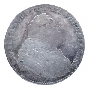 Poľsko, August III Sas (1733-1763), 1/6 thaler 1754 FWôF, Drážďany - vzácne