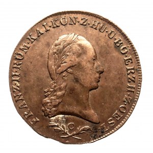 Austria, Franciszek II (1792 - 1806), 6 krajcarów 1800 C, Praga