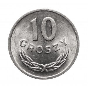 Polsko, PRL (1944-1989), 10 groszy 1949, hliník,