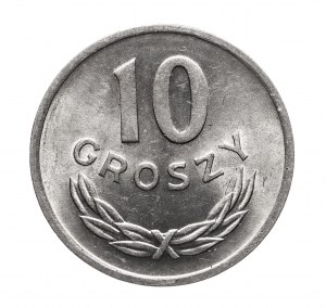 Poland, People's Republic of Poland (1944-1989), 10 pennies 1949, aluminum,