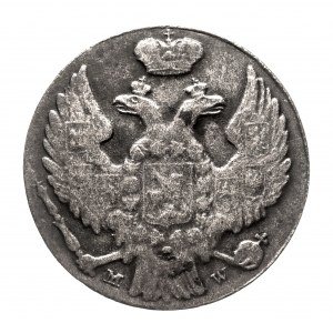 Russische Teilung, Nikolaus I. (1825-1855), 10. Pfennig 1840, Warschau. Punkt nach 10