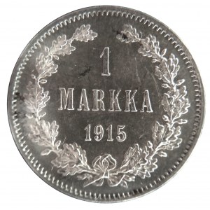 Finlandia, 1 markka 1915 S