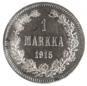 Finland, 1 mark 1915 S