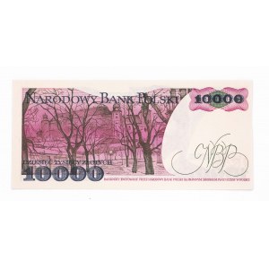 Poland, PRL (1944 - 1989), 10000 ZŁOTYCH 1.12.1988, series Z