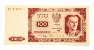 Poland, PRL (1944 - 1989), 100 ZŁOTYCH 1.07.1948, KR series
