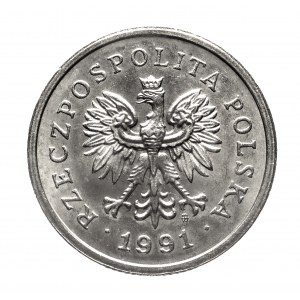 Polska, Rzeczpospolita od 1989 roku, 1 złoty 1991, Warszawa