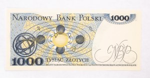 Polsko, PRL (1944 - 1989), 1000 ZŁOTYCH 2.07.1975, série AR.