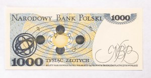 Poland, PRL (1944 - 1989), 1000 ZŁOTYCH 1.06.1982, FA series.