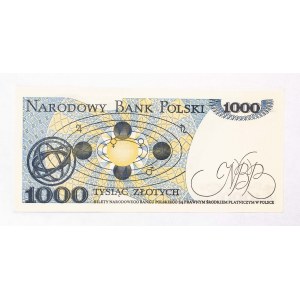 Polska, PRL (1944 - 1989), 1000 ZŁOTYCH 1.06.1982, seria GG.