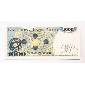 Polska, PRL (1944 - 1989), 1000 ZŁOTYCH 1.06.1982, seria HH.