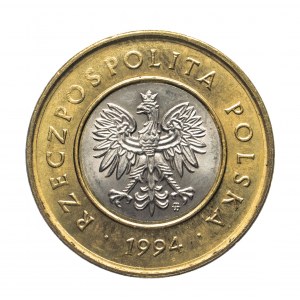 Polska, Rzeczpospolita od 1989 roku, 2 złote 1994, Warszawa.