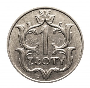 Polsko, Druhá republika (1918-1939), 1 zlotý 1929, Varšava.