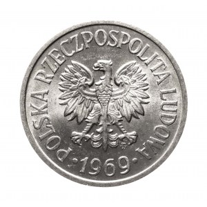 Polska, PRL (1944-1989), 20 groszy 1969, Warszawa.