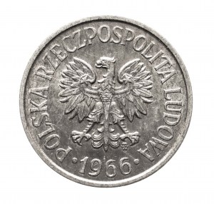 Poland, PRL (1944-1989), 20 groszy 1966, Warsaw.