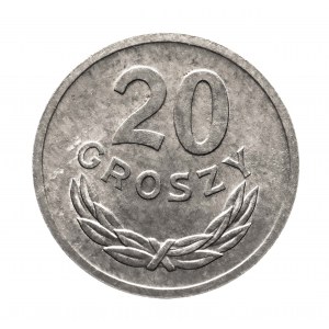 Polska, PRL 1944-1989, 20 groszy 1972, Warszawa.