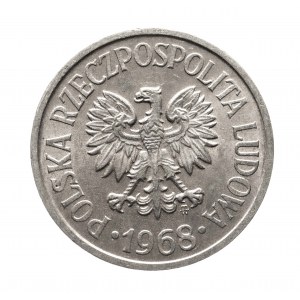 Polska, PRL (1944-1989), 20 groszy 1968, Warszawa.