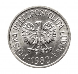 Poland, People's Republic of Poland (1944-1989), 20 groszy 1980, Warsaw.