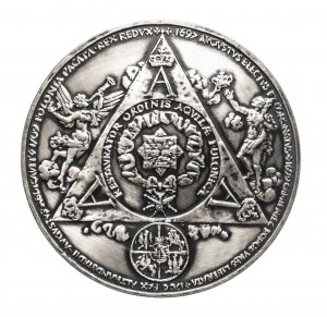 Poland, People's Republic of Poland (1952-1989), medal from the royal series PTAiN - Augustus the Strong 1982, Warsaw Mint.