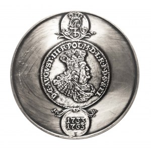 Polska, PRL (1952-1989), medal z serii królewskiej PTAiN - August III 1982, Mennica Warszawska.