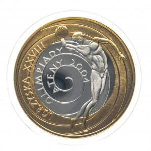 Polska, Rzeczpospolita od 1989 roku, 10 złotych 2004, XXVIII Igrzyska Olimpijskie Ateny 2004