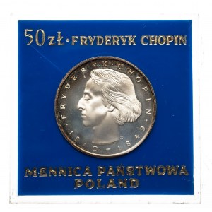 Polska, PRL (1944-1989), 50 złotych 1972, Fryderyk Chopin