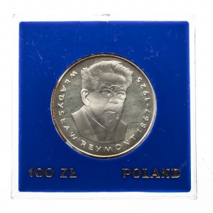 Polska, PRL (1944-1989), 100 złotych 1977, Władysław Reymont