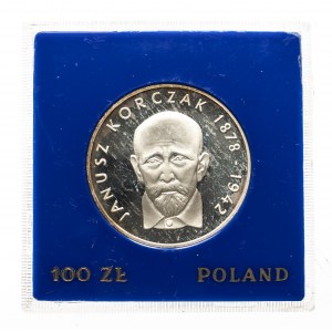 Polska, PRL (1944-1989), 100 złotych 1978, Janusz Korczak