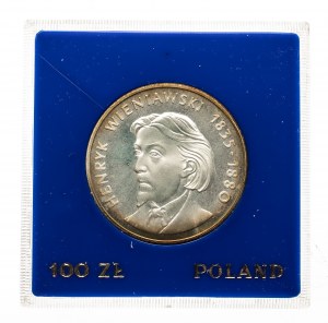 Poland, People's Republic of Poland (1944-1989), 100 gold 1979, Henryk Wieniawski
