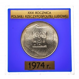 Polska, PRL (1944-1989), 200 złotych 1974, XXX LAT PRL