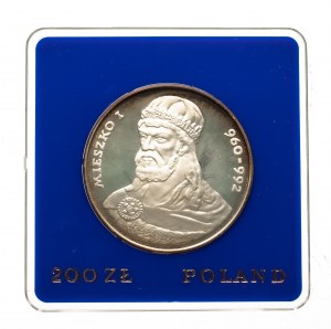 Poland, People's Republic of Poland (1944-1989), 200 gold 1979, Mieszko I
