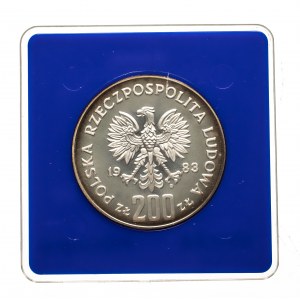 Polska, PRL (1944-1989), 200 złotych 1983, Jan III Sobieski - 300 Lat Odsieczy Wiedeńskiej