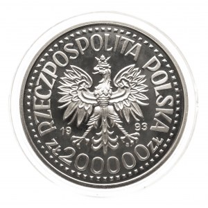 Polska, Rzeczpospolita od 1989 roku, 200000 złotych 1993, Kazimierz IV Jagiellończyk