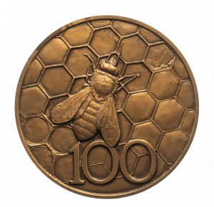 Russia, medal 100 Years of the Russian Beekeeping Society 1891 - 1991