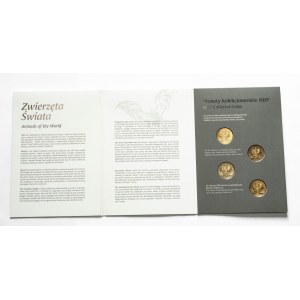 Polska, Rzeczpospolita od 1989, Monety Kolekcjonerskie 2 złote - Zwierzęta Świata (2009-2013)