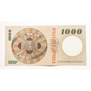 Poland, PRL 1944 - 1989, 1000 ZŁOTYCH 29.10.1965, K series.